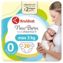 Kruidvat NewBorn Extra Small Maat 0 Luiers Smallpack - 20 stuks