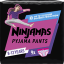 Pampers Ninjamas meisjes 8-12 jaar pyjamabroekjes - 9 stuks